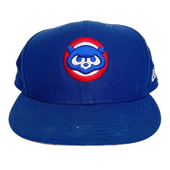 NEW ERA CHICAGO CUBS 2024 Batting Practice 59FIFTY Fitted Hat Blue Size 7(5/8) - Picture 9 of 9